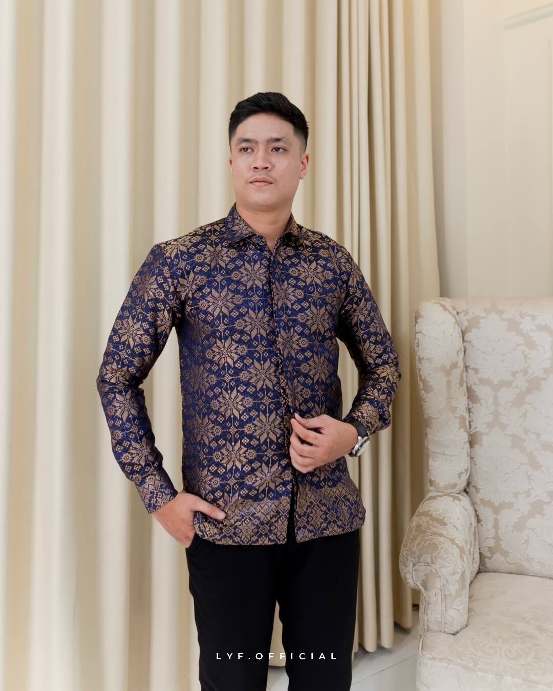 {songket}-{kemeja}-bagus-cantik-jogja-lyfofficial