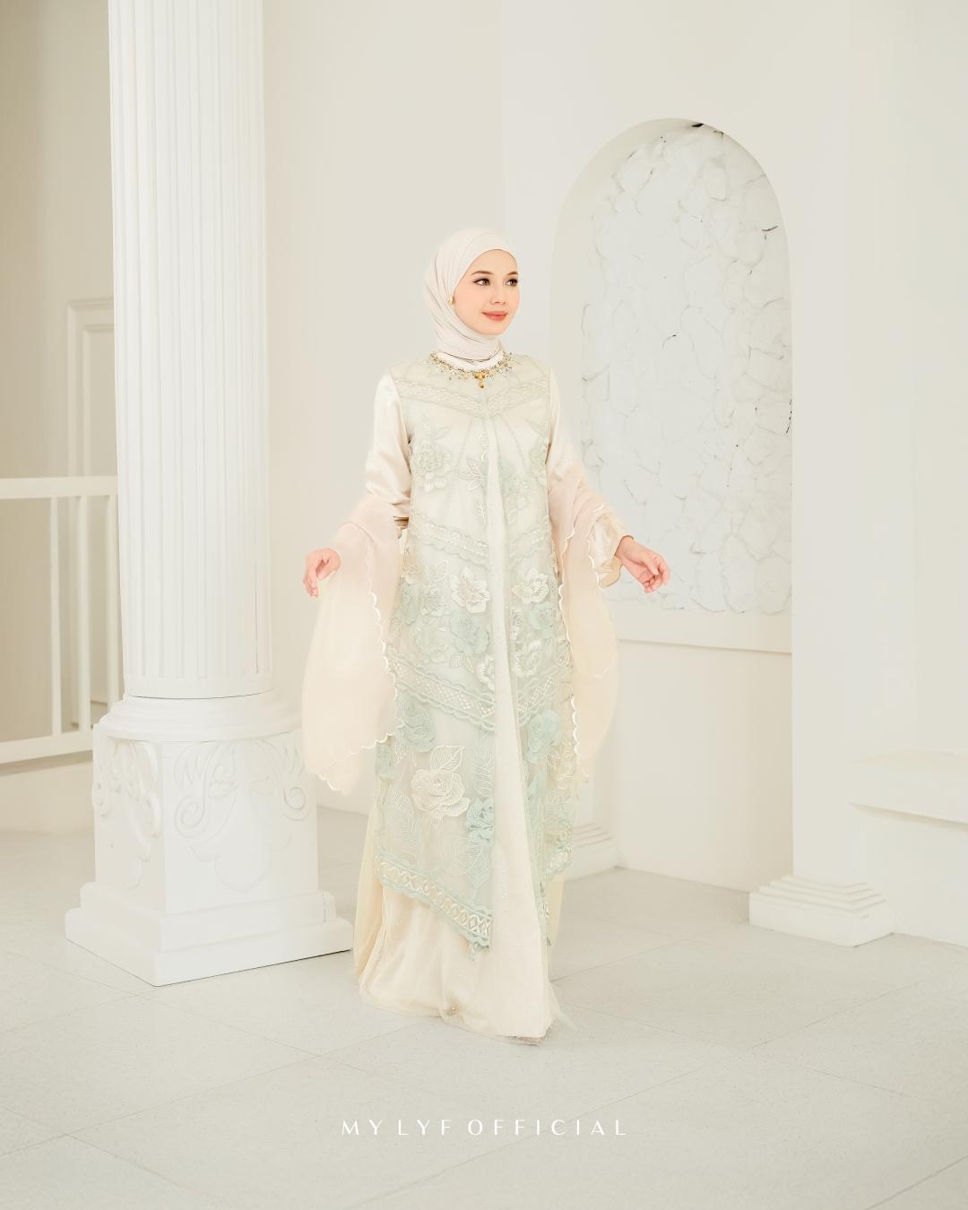FEED 00 - COVER - ELSYA DRESS - SENJA SERIES - LACE PEONY