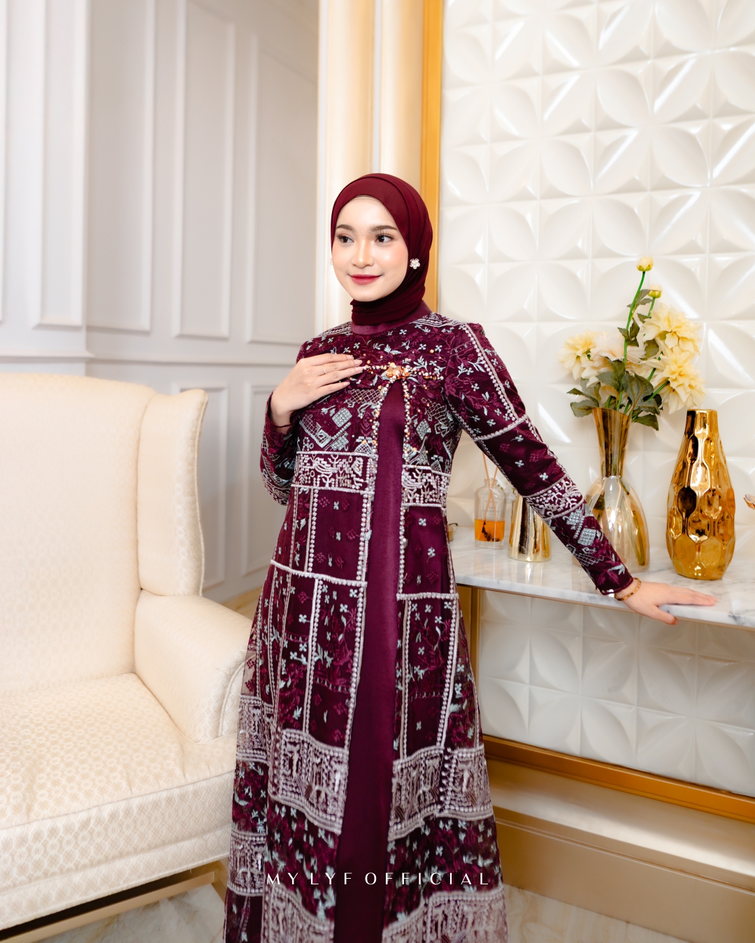 FEED 00 - COVER - REVERIE SERIES - KEYZA DRESS - LACE KILA